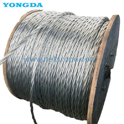 3x19 Galvanized Steel Wire Ropes For Highway Guardrail