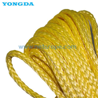 12-Strand Polypropylene Monofilament Fiber Rope with Lightweight, High Strength, and UV-Resistant Marine Rope