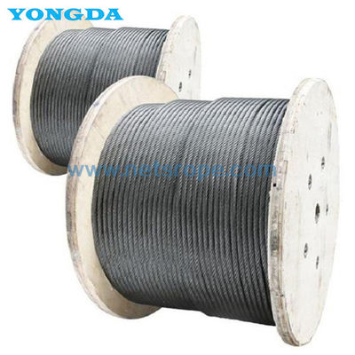 3x19 Galvanized Steel Wire Ropes For Highway Guardrail