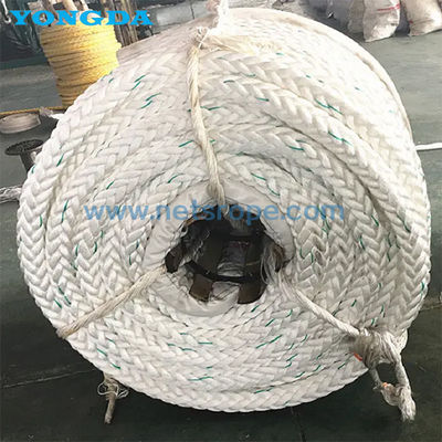 12-Strand Polypropylene Monofilament Fiber Rope with Lightweight, High Strength, and UV-Resistant Marine Rope